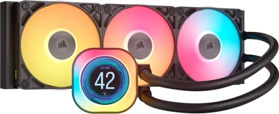 System chłodzenia wodą Corsair iCUE LINK TITAN 360 RX LCD Liquid CPU Cooler Black (CW-9061023-WW)