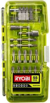 Набір біт RYOBI RAK55DK у кейсі 55 предметів (5132004357)