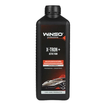Активная пена Winso X-Tron+ 1л концентрат для бесконтактной мойки авто щелочное средство для удаления грязи и пыли (LO-TH_11C)