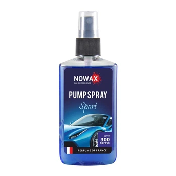 Ароматизатор Nowax Pump Spray Sport 75ml жидкий освежитель воздуха для автомобиля и дома антизапах (LD-BN_33A)