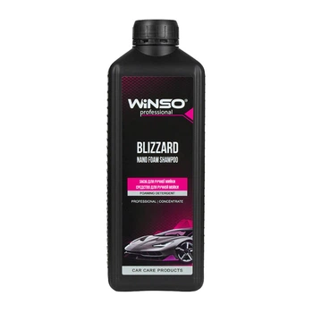 Шампунь Winso Blizzard Nano Foam 1л суперконцентрат для ручной мойки автомобиля автошампунь пенообразователь (LO-TH_11C)