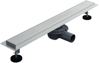Трап для душу лінійний ASG 06 INOX Double Lock 700х70 c поворотним сифоном 360°