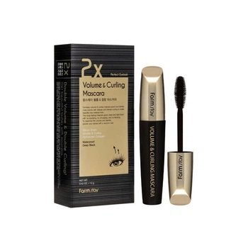 Тушь для ресниц с эффектом объема и подкручивания Farm Stay Volume & Curling Mascara