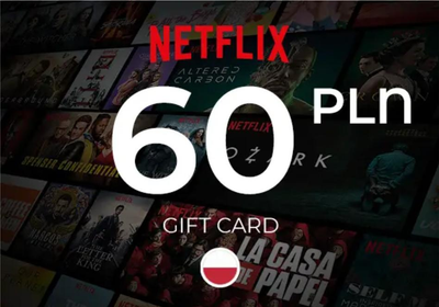 Подарочная карта Netflix Gift Card 60 PLN (POLAND)