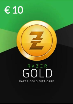 Карта поповнення Razer Gold 10 EUR (Europe)