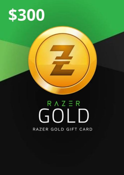 Карта поповнення Razer Gold 300 USD