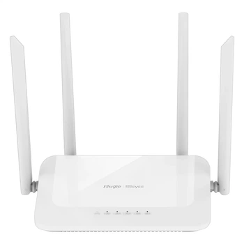 Двухдиапазонный Wi‑Fi роутер Ruijie Reyee RG-EW1200 — Wi‑Fi 4 (AC750), 2.4+5ГГц, белый (99‑00007407)