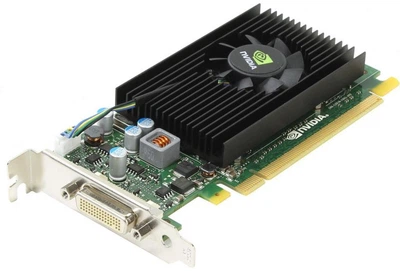Б/У Видеокарта Nvidia GeForce Quadro NVS 315 1Gb 64bit GDDR3 pci-e 1x Low profile (VCNVS315-T)