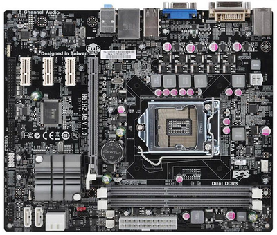 Б/У Материнская плата Elitegroup H61H2-M5 rev.1.0 s1155
