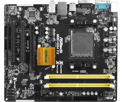 Б/У Материнская плата ASRock N68C-GS4 FX sAM3/sAM3+ - RENEW