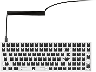 Obudowa klawiatury Sharkoon SKILLER SGK50 S2 Barebone ANSI/ISO White (4044951040780)