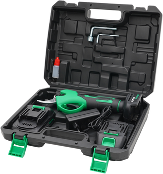 Акумуляторний секатор RZTK PR 5025 Li-ion 2x1.5 Ah