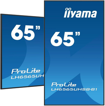 Монітор Iiyama 65" LH6565UHSB-B1
