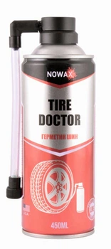 Герметик шин Nowax Tire Doctor 450мл латексный ремонт для автомобилей накачка шины уплотнитель (LO-TH_11C)