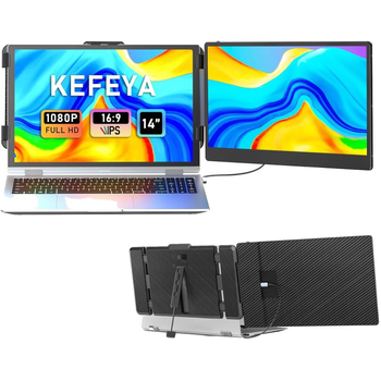 Монитор портативный 14" KEFEYA S1 FHD IPS 60 Гц Б/В