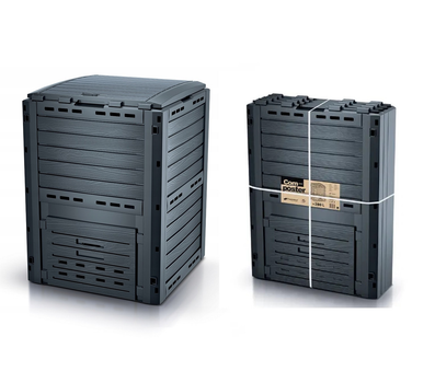 Компостер садовый 280л Prosperplast COMPOGREEN WOODY, IKL280