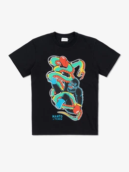 Футболка MANTO x Panku t-shirt STRUGGLE Black L