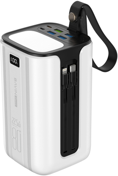 УМБ Bavin PC1057S 80000 mAh 22.5W Fast Charge White (Y-PC1057S-WH)