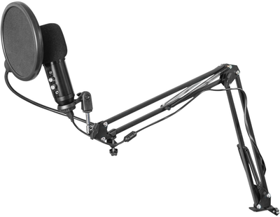 Mikrofon Digitus USB Professional Microphone Black (DA-20301)