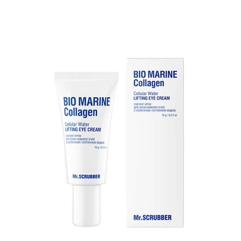 Ліфтинг крем для зони навколо очей Bio Marine Collagen з колагеном і клітинною водою Mr.SCRUBBER, 15 мл