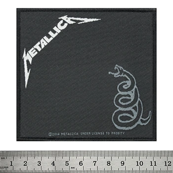 Нашивка тканини METALLICA - BLACK ALBUM (ofp-165)