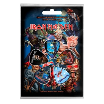 Подарунковий набір медіаторів IRON MAIDEN - LATER ALBUMS (mol-008)