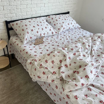 Комплект постельного белья Ell Home (турецкая жатка) Фавор полуторный 50/70 на резинке 90/200/35