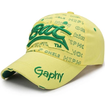 Бейсболка Bat Gaphy желтая