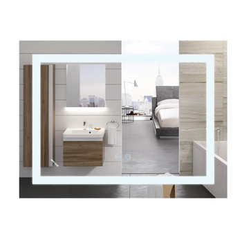 Зеркало Mixxus WARM MR12-70x50-Reverse с Led Touch, Anti-fog, диммером, регулятором яркости (MI6670)
