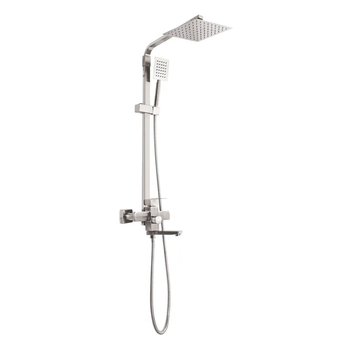 Душова колона MIXXUS FIT-009-J зі змішувачем з нерж. сталі SUS304 (Колір нерж) (SS2825)