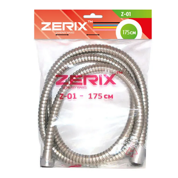 Шланг для душу ZERIX Chr.Z-01 (175 см) (ZX0199) ( 27890 )