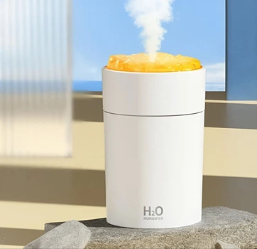 Увлажнитель воздуха с подсветкой H2O Colorful белый, USB