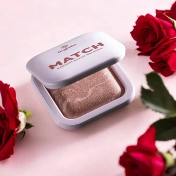 Запечений бронзер Bogenia Match Radiant Baked Bronzer BG670