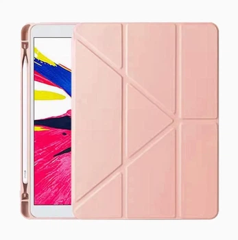 Чохол iPad Air/Air 2/iPad 2017/2018 9.7" TPU Transformer Pen Slot Smart Case light pink