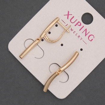Сережки Xuping, діаметр 3мм + -, довжина 27мм + - позолота 18к, ida55228