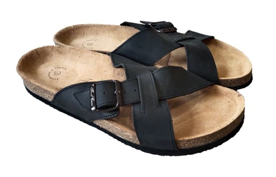 Ортопедические шлепанцы мужские FootCare, FA-303 черные, размер 43