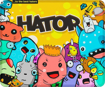 Iгрова поверхня, килимок для мишки Hator Tonn Evo S L.E. Малюнок (482735)