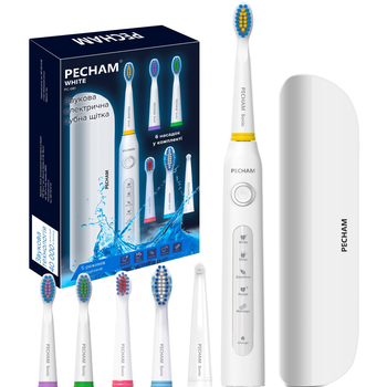 Электрическая зубная щетка Pecham Travel PC-081 White (522240)