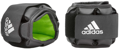 Утяжелители для лодыжки/запястья Adidas Performance Ankle/Wrist Weights - 4 2 кг Черно-зеленые (885652021746)