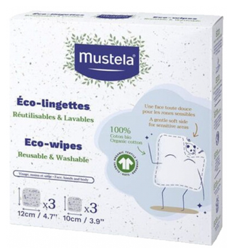 Дитячі серветки Mustela Eco-Wipes 6 шт (3504105037888)