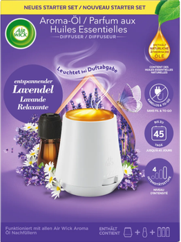 Dyfuzor zapachowy Air Wick z olejkiem lawendy 20 ml (4251758402929)