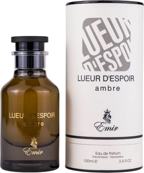 Woda perfumowana unisex Emir Lueur D'espoir Ambre 100 ml (6246717622232)