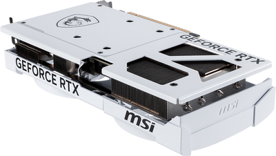 Karta graficzna MSI PCI-Ex GeForce RTX 5070 Ventus 2X OC White 12GB GDDR7 (192bit) (2557/28000) (HDMI, 3 x DisplayPort) (RTX 5070 12G VENTUS 2X OC WHITE)