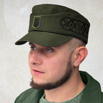 Мазепинка 100% бавовна, мазепинка з кокардою, Бандерівка з вишивкою, німка