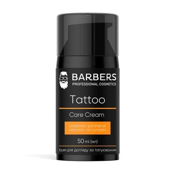 Крем для ухода за татуировкой Barbers Tattoo Care Cream, для мужчин, 50 мл (289466)