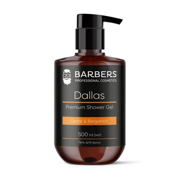 Гель для душа Barbers Dallas, для мужчин, 500 мл (735011)