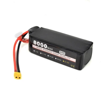 Акумуляторна батарея LiPo 8000 mAh 22.2V 30C (301081)