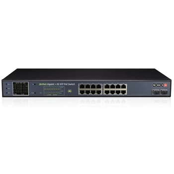 PoE-коммутатор Provision-ISR PoES-16250GCL+2SFP 16 портов PoE (301352)