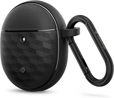 Чехол Caseology Parallax case для Pixel Buds Pro/Pro 2 Matte Black (ACS07655)