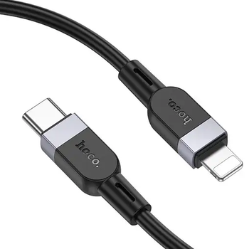 Кабель с быстрой зарядкой 2м Lightning Apple iPhone HOCO X109 Energy PD27W Черный